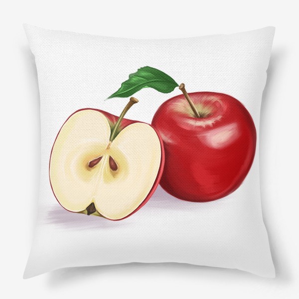 Подушка «Красное яблоко»
