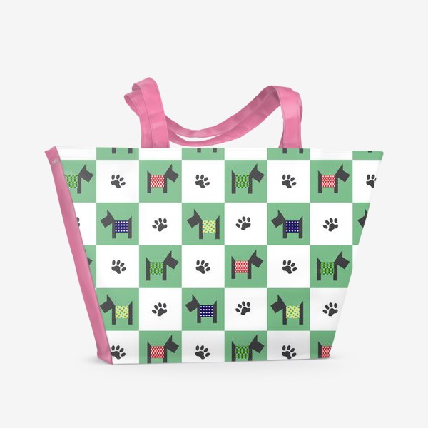 Пляжная сумка «Маленькие собачки»