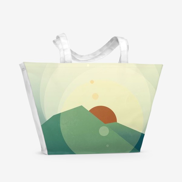 Пляжная сумка «Луч солнца золотого»