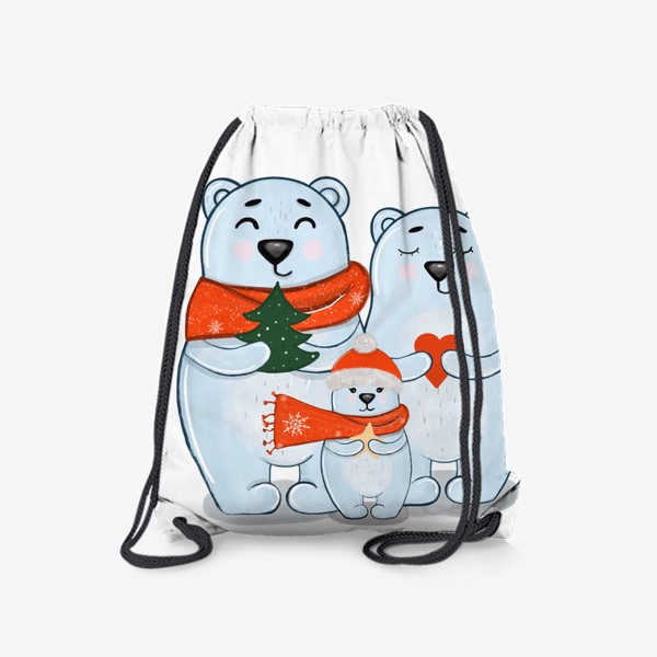 Рюкзак «семья медведей»