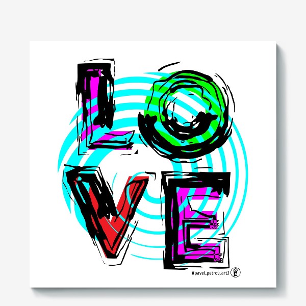 Холст «LOVE»