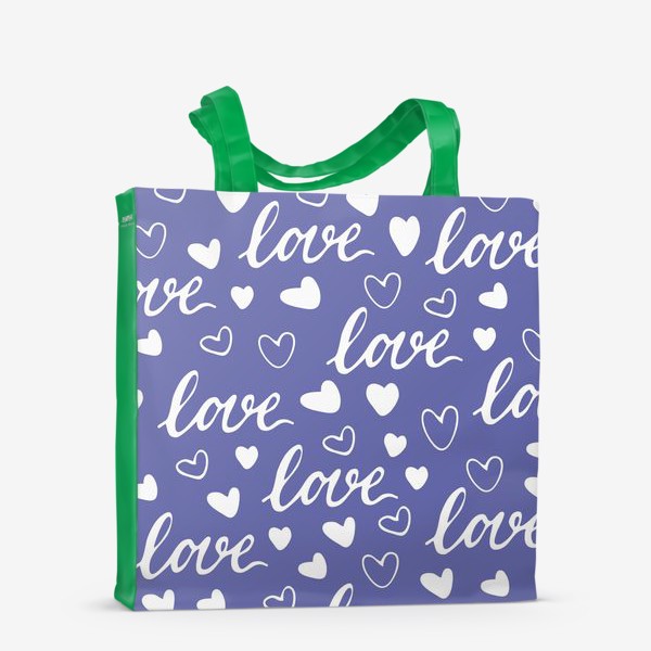 Сумка-шоппер «Love Very Peri»