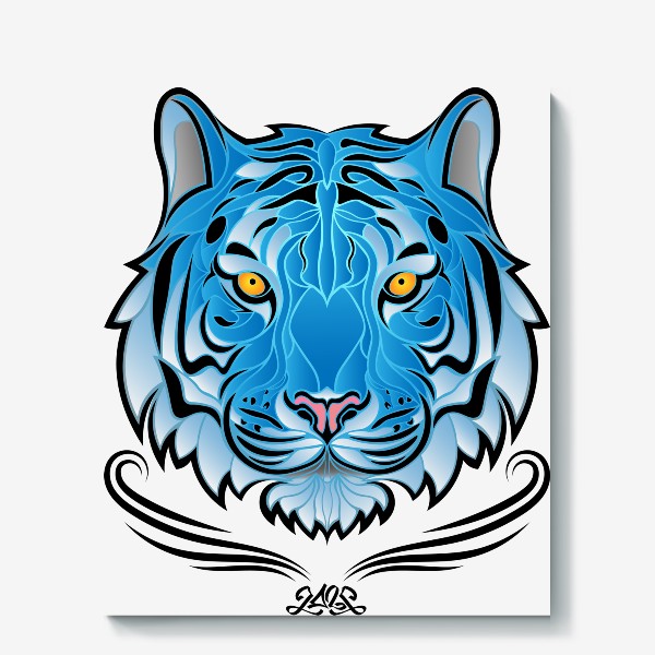 Холст «Водяной Тигр»