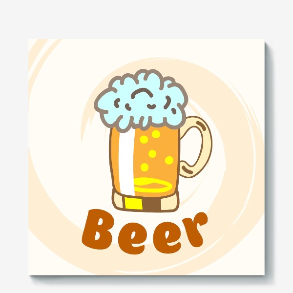 Холст «Пиво Beer»