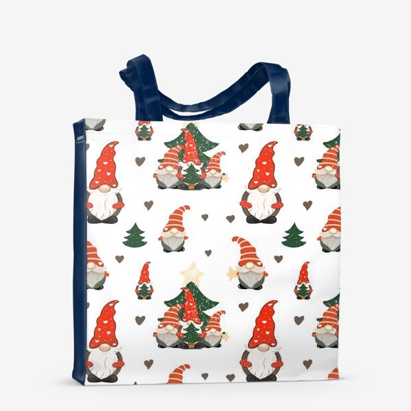 Сумка-шоппер «рождественские гномы»