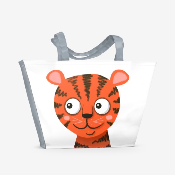 Пляжная сумка «Тигр! Тигр! Тигр!»