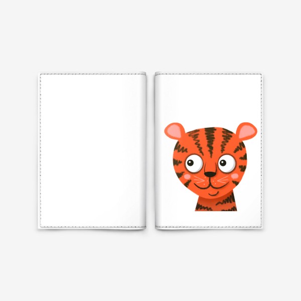 Обложка для паспорта «Тигр! Тигр! Тигр!»