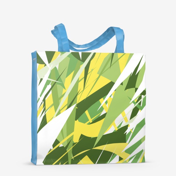 Сумка-шоппер «Зелёный орнамент»