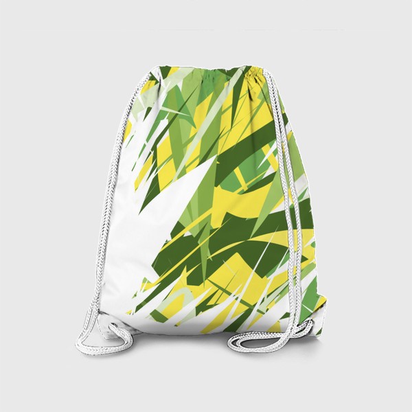Рюкзак «Зелёный орнамент»