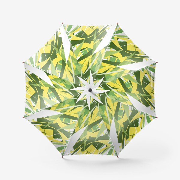 Зонт «Зелёный орнамент»