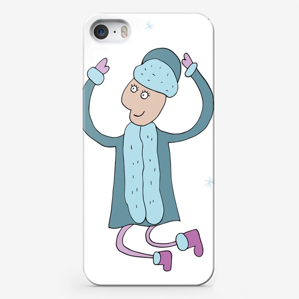Чехол iPhone «Снегурочка»