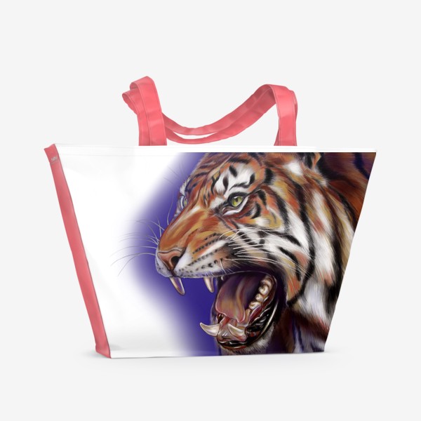 Пляжная сумка &laquo;Тигр 2022&raquo;
