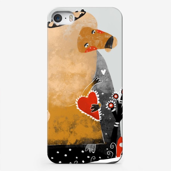 Чехол iPhone «Лев несёт любовь»