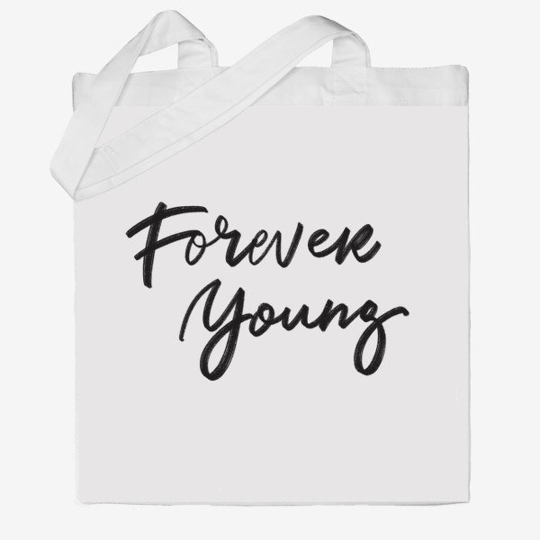Сумка хб «Forever young»