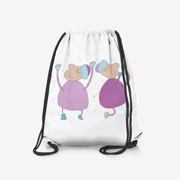 Рюкзак «Веселые деды морозы»