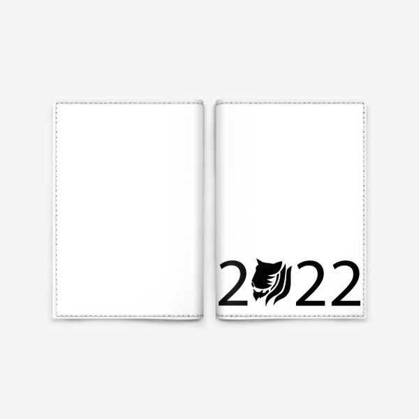Обложка для паспорта «Тигр 2022 год»