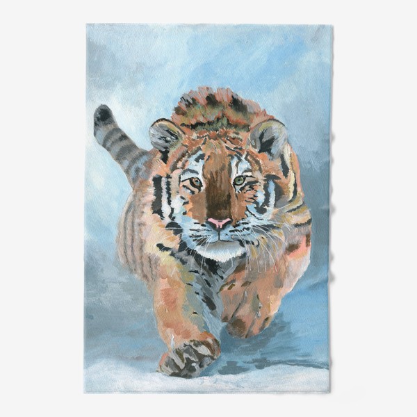 Полотенце «снежный тигр»