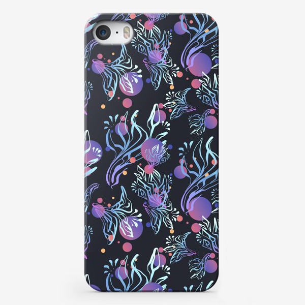 Чехол iPhone «Mystery of the sea, pattern»