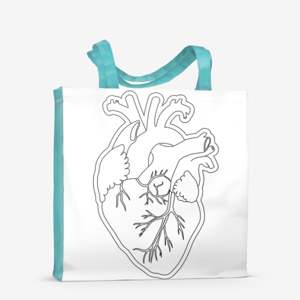 Сумка-шоппер «Анатомическое сердце»