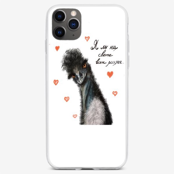 Чехол iPhone «страус»