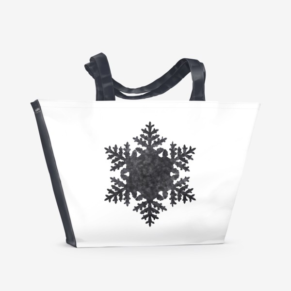 Пляжная сумка «Снежинка»