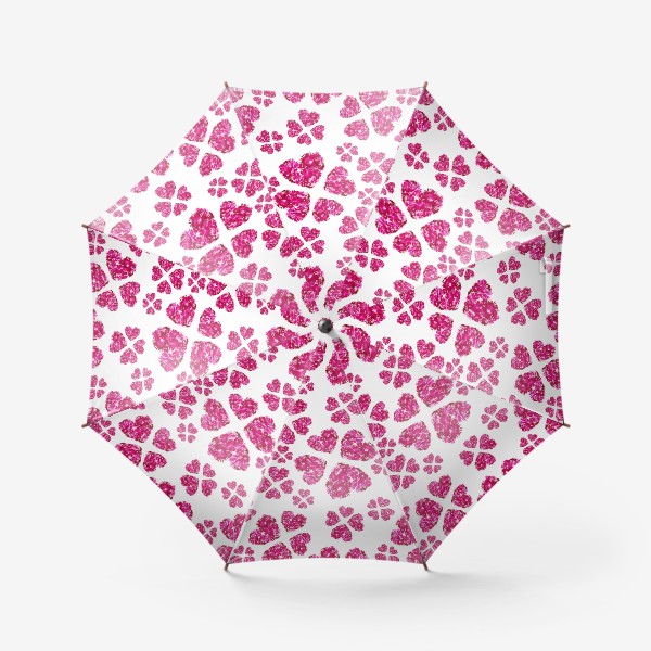 Зонт «Сердце текстура»