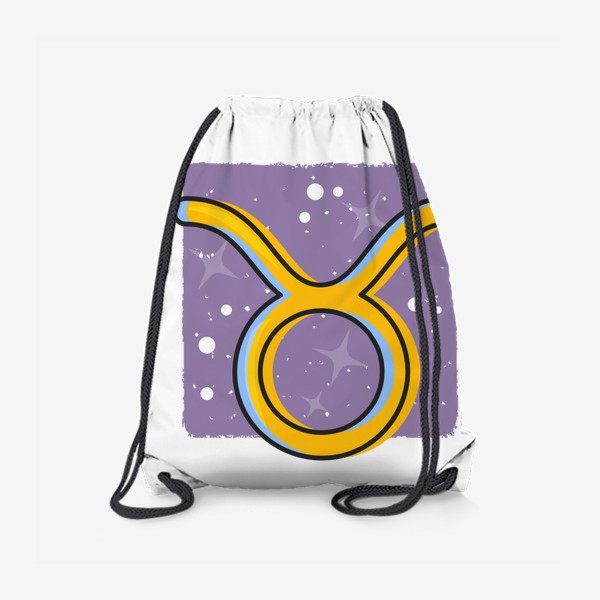 Рюкзак «Знаки зодиака - Телец. Символ на звездном небе»