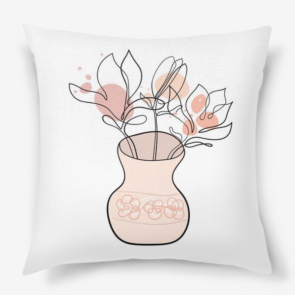 Подушка « «Цветы в вазе»»