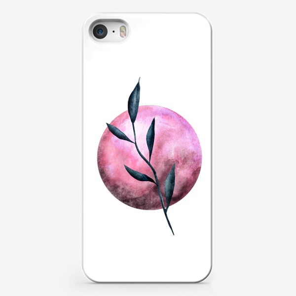 Чехол iPhone «Розовый круг»