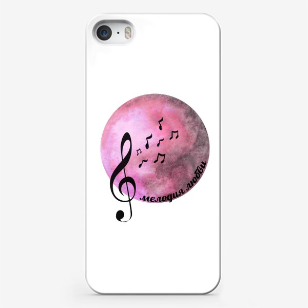 Чехол iPhone «Мелодия любви»