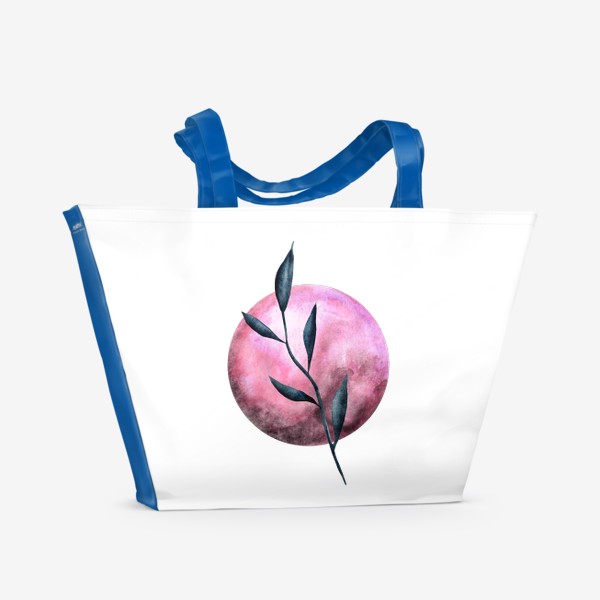 Пляжная сумка «Розовый круг»