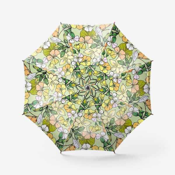 Зонт «герань цветы»