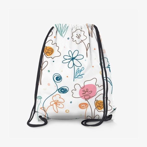 Рюкзак « «Абстрактные цветы»»