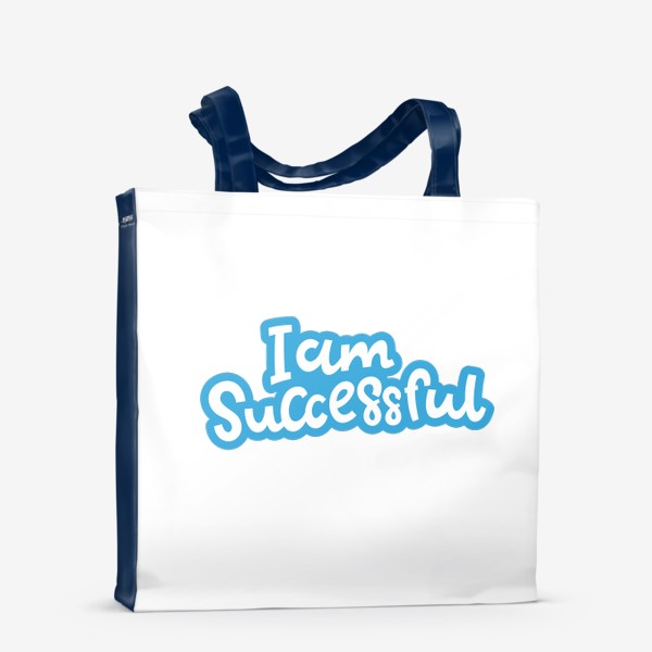 Сумка-шоппер «Надпись I am Successful»