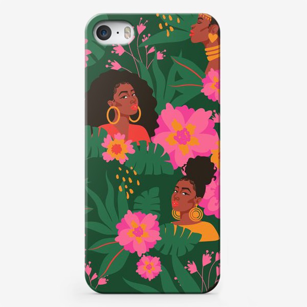 Чехол iPhone «Красотки в Джунглях»