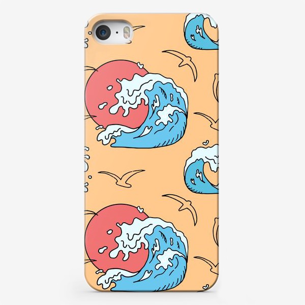 Чехол iPhone «Море, морская волна»