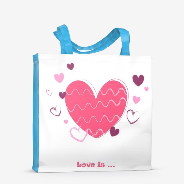 Сумка-шоппер «Love is...»