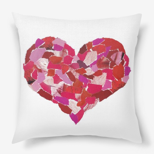 Подушка «Сердце. Любовь. День святого Валентина. 14 февраля»