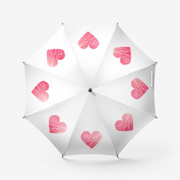 Зонт &laquo;Розовое сердце&raquo;