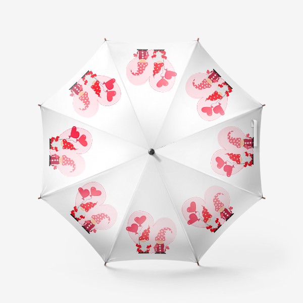 Зонт «Влюбленные гномы»