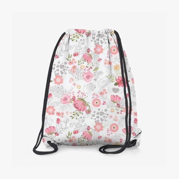 Рюкзак « Цветочный принт»