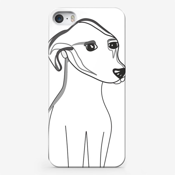 Чехол iPhone «Портрет собаки»