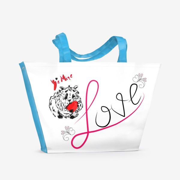 Пляжная сумка «Любовь »