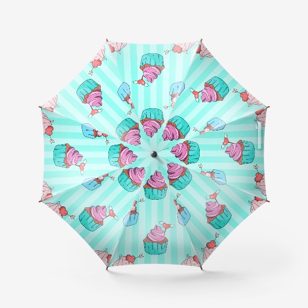 Зонт «Милые капкейки»