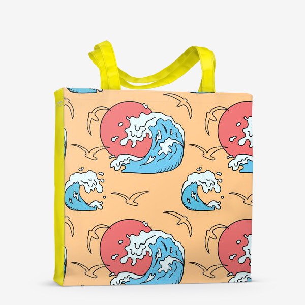 Сумка-шоппер «Море, морская волна»