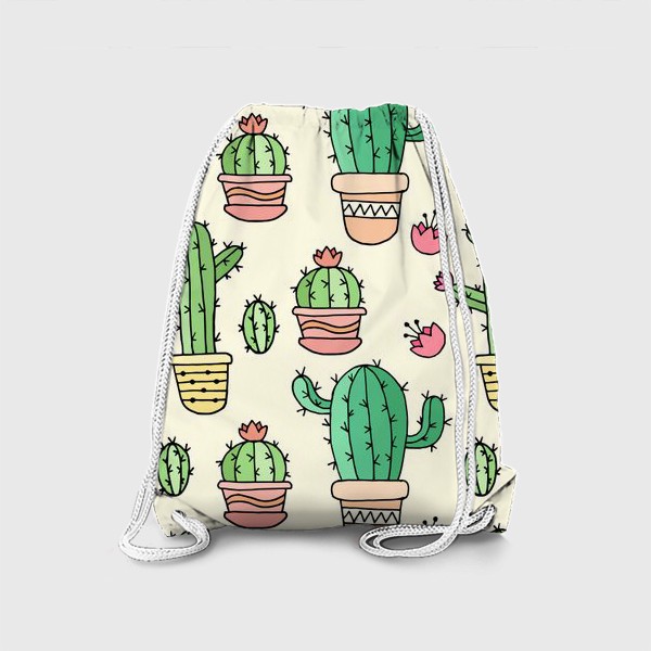 Рюкзак «Милые кактусы»