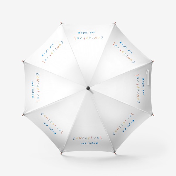 Зонт «концептуально и мило / conceptual and cutie»