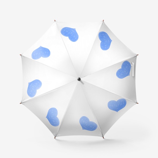 Зонт «Синее сердце»