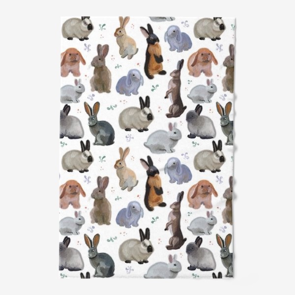 Полотенце «Милые кролики»