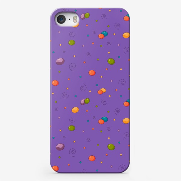 Чехол iPhone «Разноцветные драже конфеты »